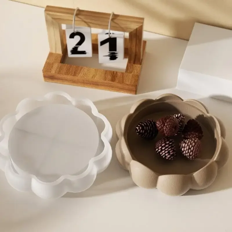 2026 Latest Model Reusable Silicone Mold Crafting Mold Flower Jewelry Trays Mould Silicone Texture Suitable for Home and Present