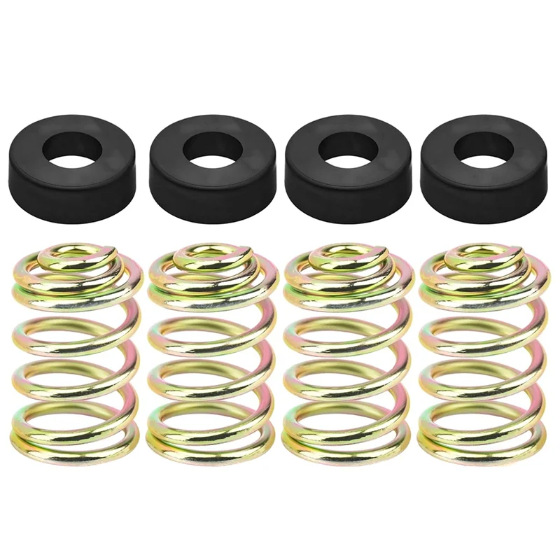 

A93Z (4 Set Of) 283516 Compression SEAT Spring & 422127-4 Cap For Grasshopper, John Deere Mower Seat Part