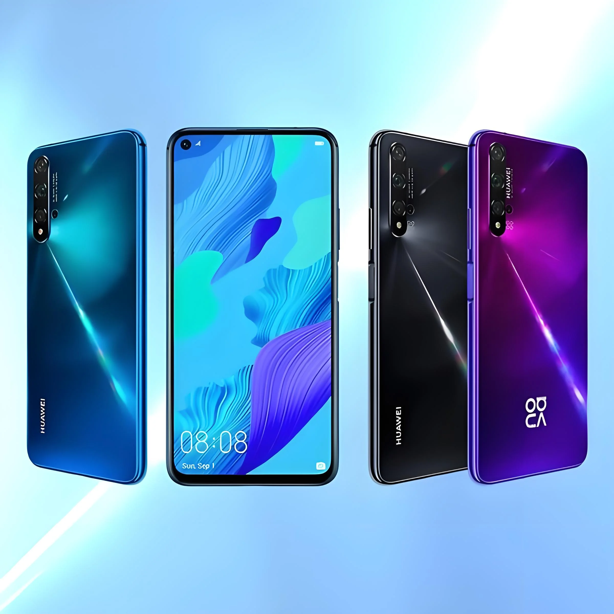 Глобальная версия, HUAWEI-Nova 5T, смартфон Android, 6,26 дюйма, 256 ГБ ПЗУ, магазин Google Play, мобильные телефоны, 48 МП, сеть 4G, мобильные телефоны