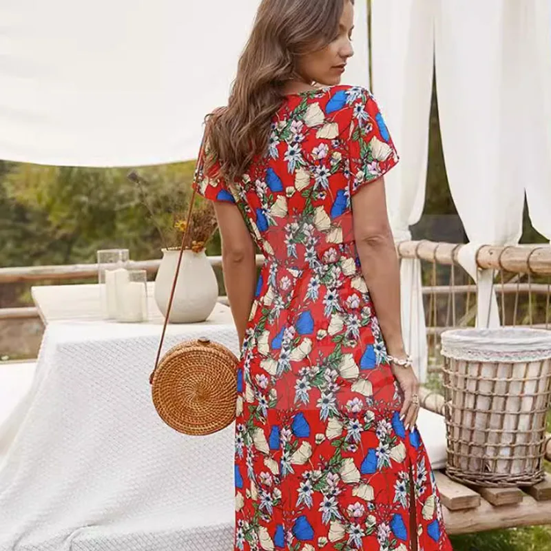 Retro Round Handmade Straw Woven Bag New Crossbody Bag Shoulder Bag Straw Woven Women Bag Summer Beach Bag