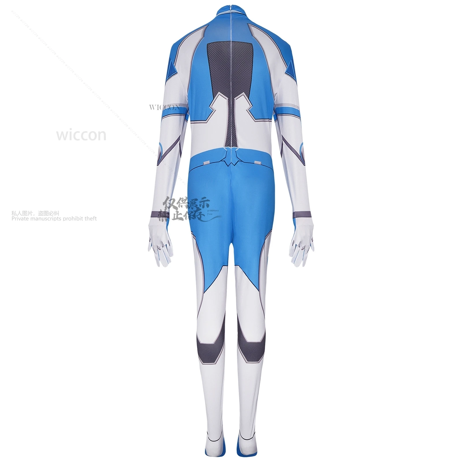 เกมMv Rivalsที่มองไม่เห็นคอสเพลย์ปาร์ตี้ฮาโลวีนแฟนซีเซ็กซี่ผู้หญิงJumpsuit Susan Stormเครื่องแบบRichards Zentaiผู้หญิงชุด