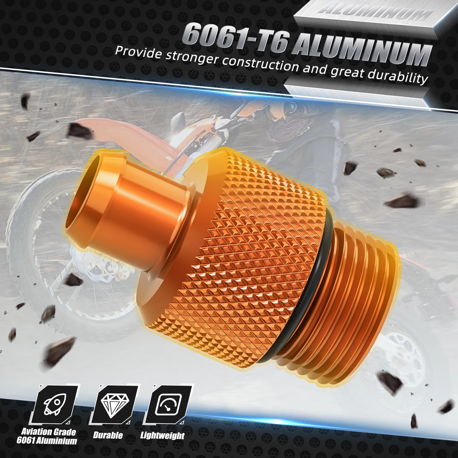 NICECNC For KTM 2015-2023 EXCF EXC-F 350 250 SXF XC-F 2024 XCF-W 250 2015-2016 350 2015-2022 Motorcycle 25CM Oil Drain Tool Kit