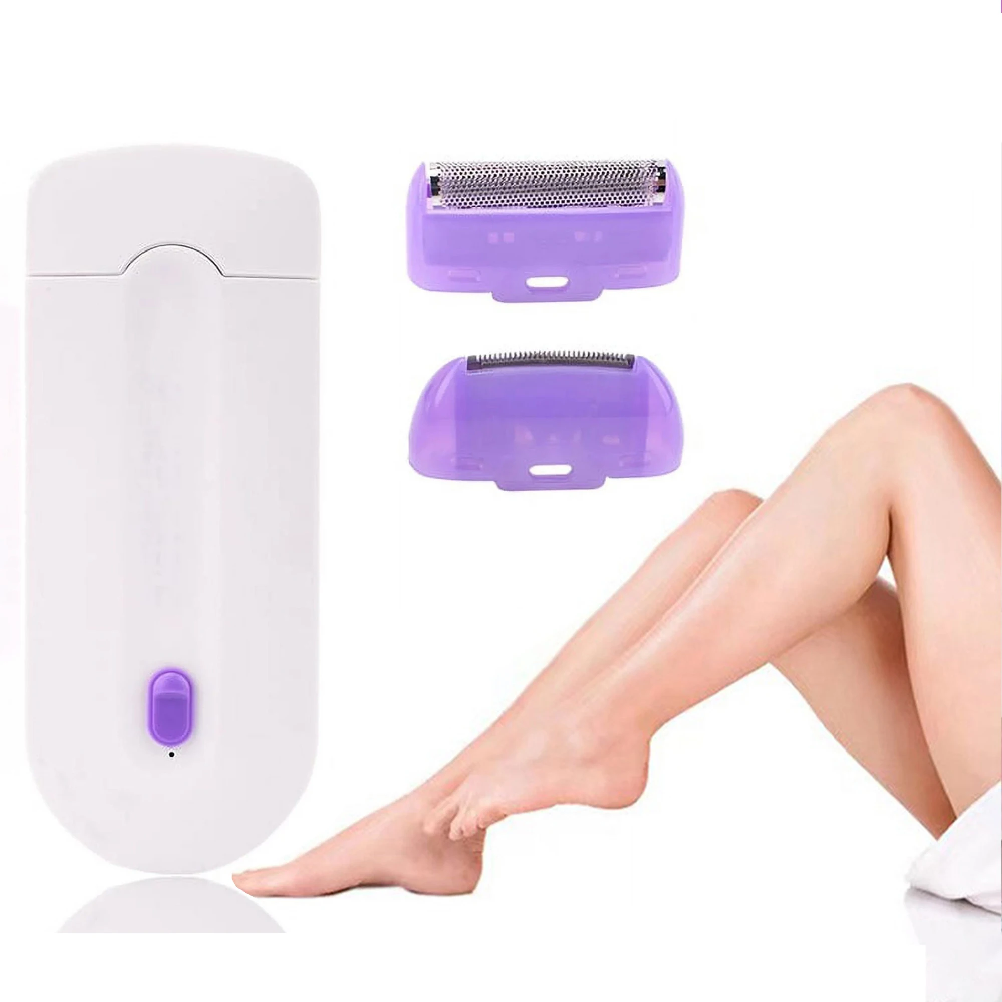 Epilator with Silky Eraser for Painless Hair Instant and Pain Free Painless Hair Loss for Legs Arm Mini Hair Removal Device