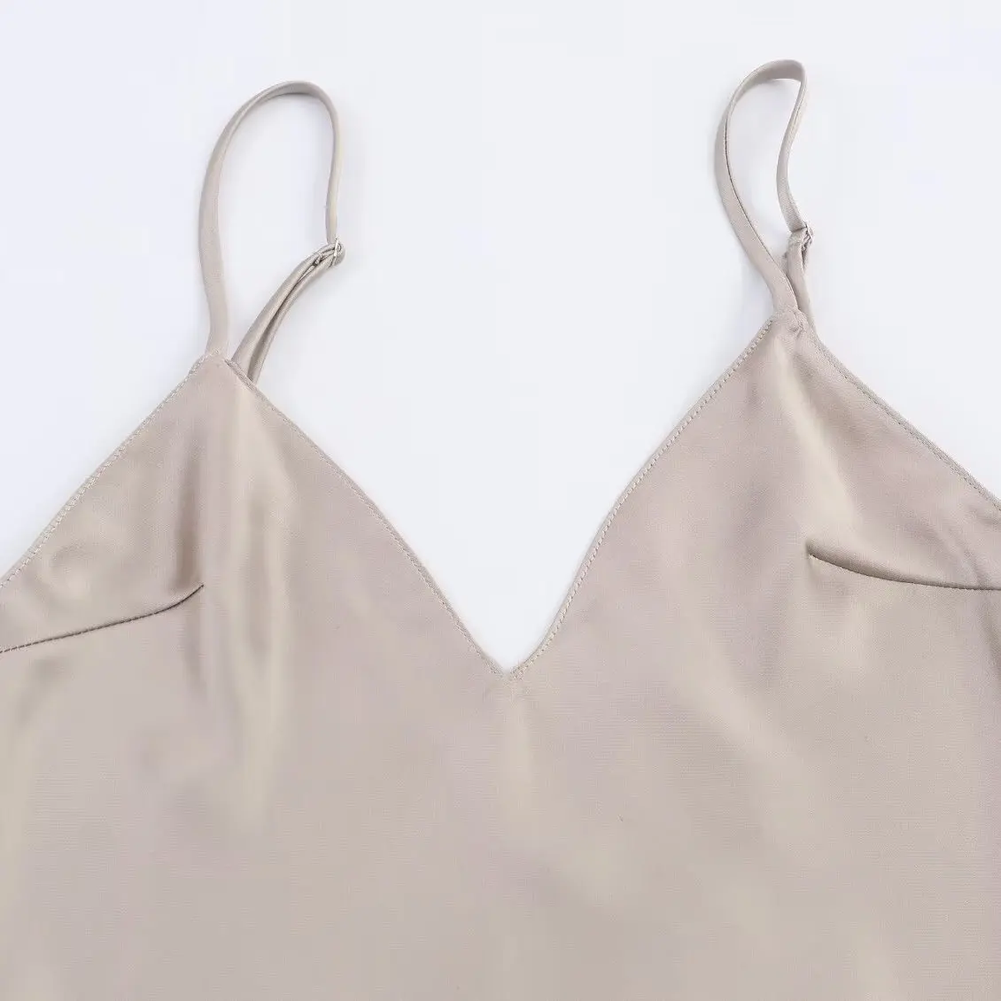 Ele Asimmetrico Pizzo Dr Satin Feel Faion Autunno New Sle JNLEAOG Colore puro Fibra di poliestere No Sve Bodyco...