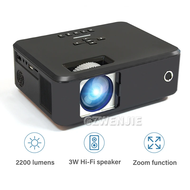 X20 Projector WIFI Portable MINI Video Beamer Smart TV 1920x1080dpi for Game Movie Home Cinema 1080P 4K Video