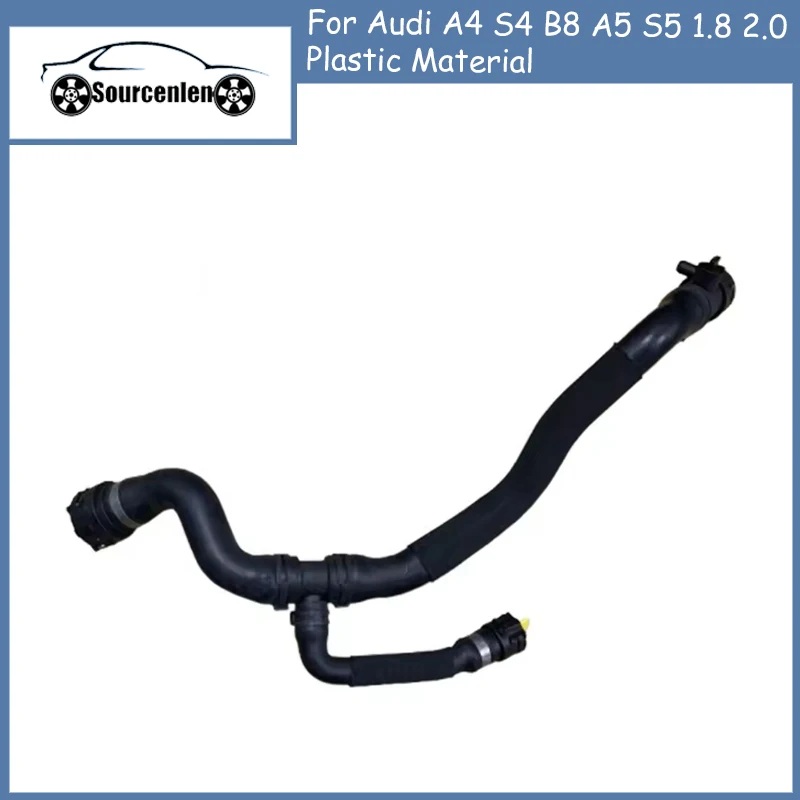 

Brand New Radiator Coolant Hose Engine Cooling Water Pipe for Audi A4 S4 B8 A5 S5 1.8 2.0 Plastic Material 8KD121049