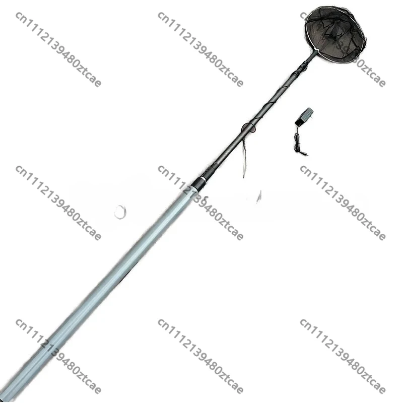 

4.2M 5000W 9000W Aluminum Alloy Ultra Light Electric Telescopic Fishing Net, Automatic RetractableFishingTool forOutdoor Fishing