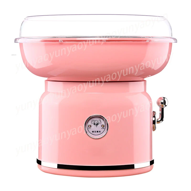

Automatic Cotton Candy Machine, Mini for Home Use & Commercial for Stall, Electric Floss Maker
