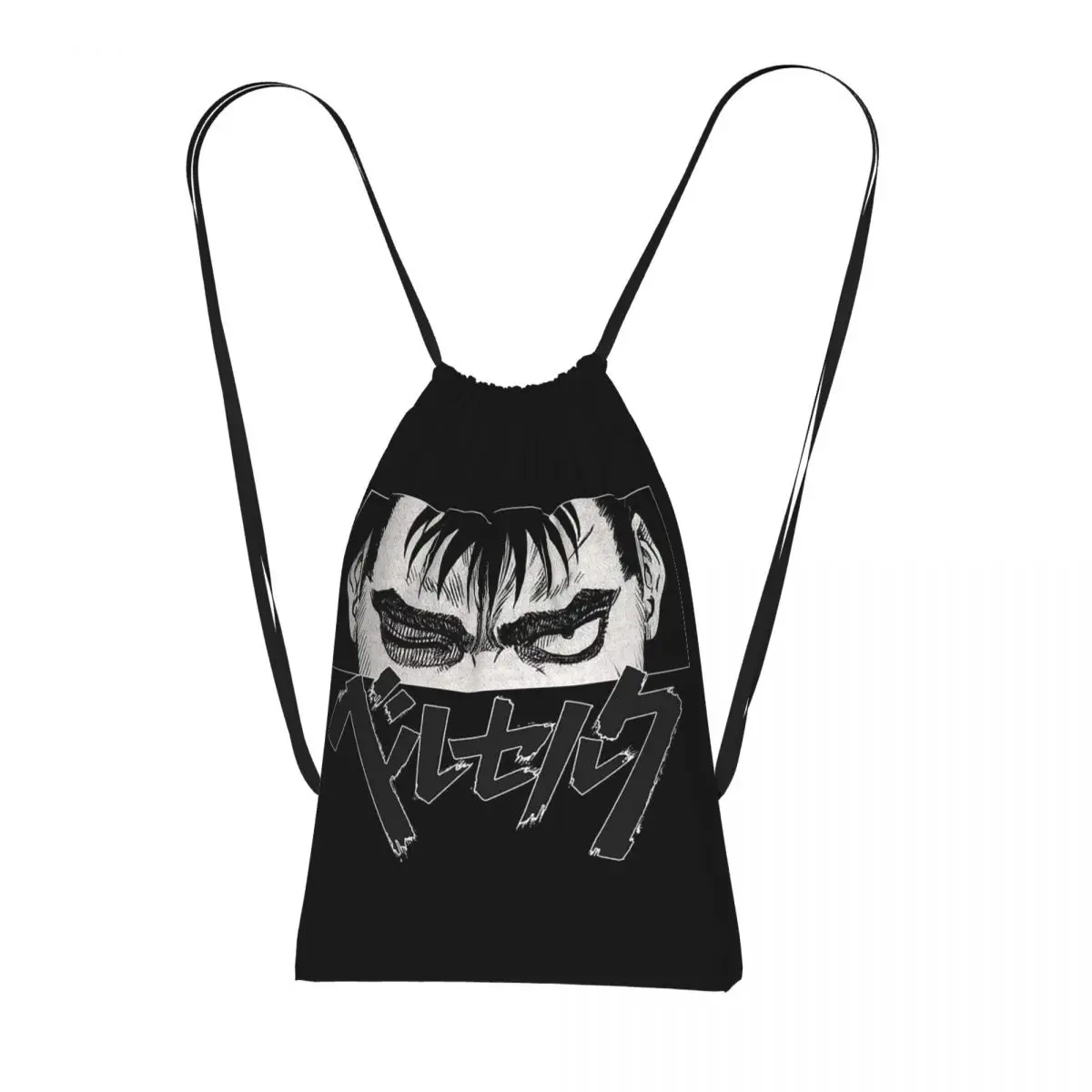 

Japan Anime Berserk Backpacks Fashion Drawstring Bundle Pocket Sports Bag Book Bags for Man Woman Students