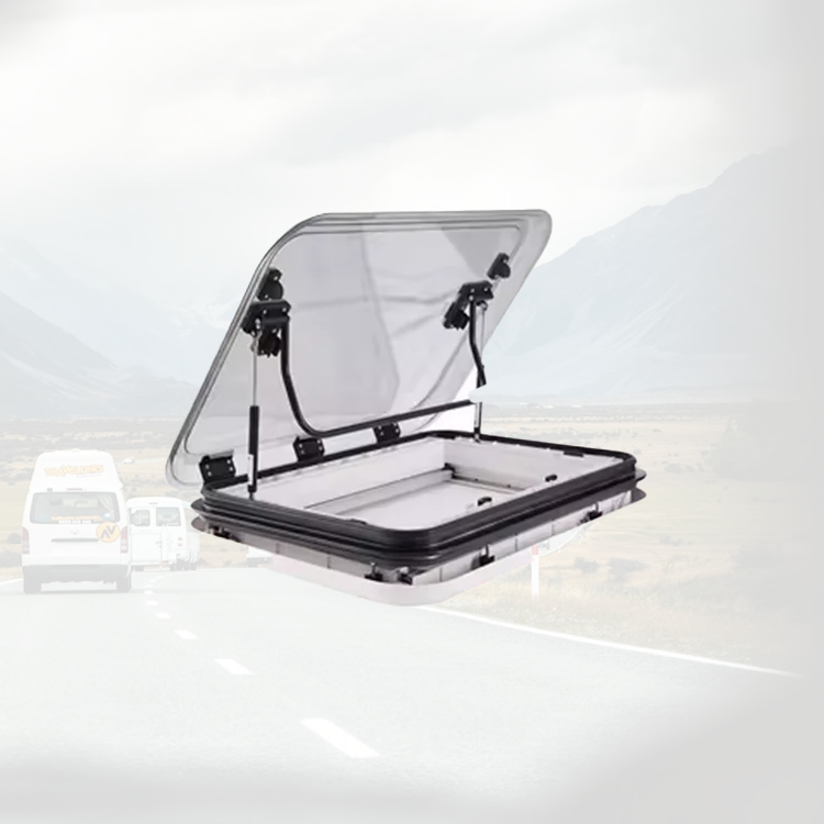 Ergonomic RV Skylight With Integrated LED Lighting For Modern Campers Caravan Skylight Rv Skylight