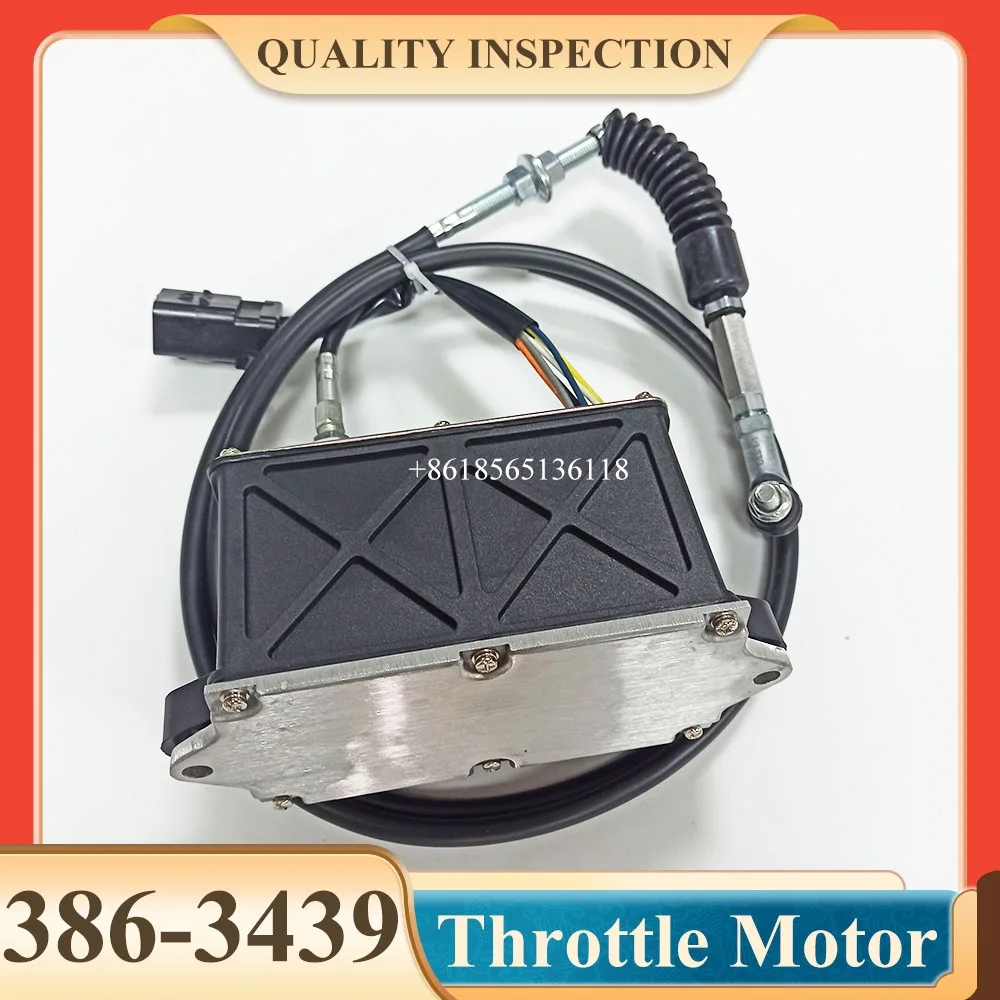 Governor Motor E320D2 Machinery Parts Excavator Throttle Motor 3863439 386-3439