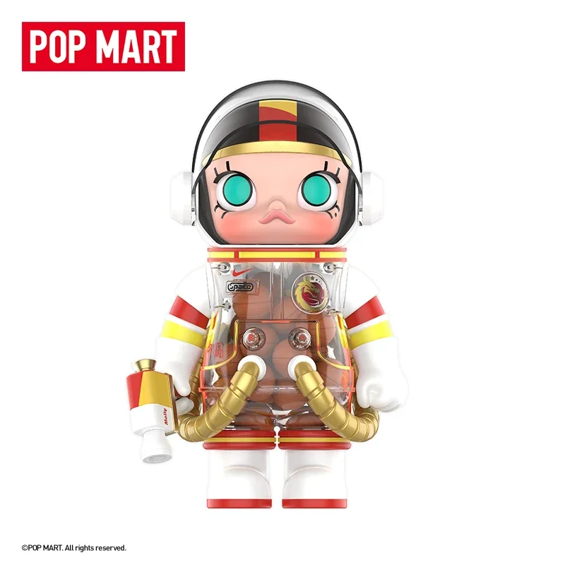 POPMART MEGA SPACE MOLLY 400 % China Damen National Basketball Team Series Blind Box Mystery Box Puppe Niedliche Anime-Figur Spielzeug