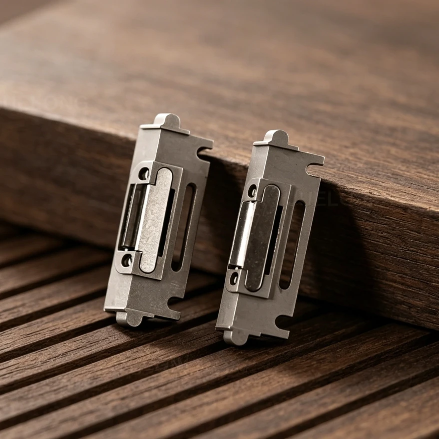 Factory Sales Promotion Quick Release Watch Strap Metal Inserts Adapter Connector For Cartier Santos Watch 19MM 21MM