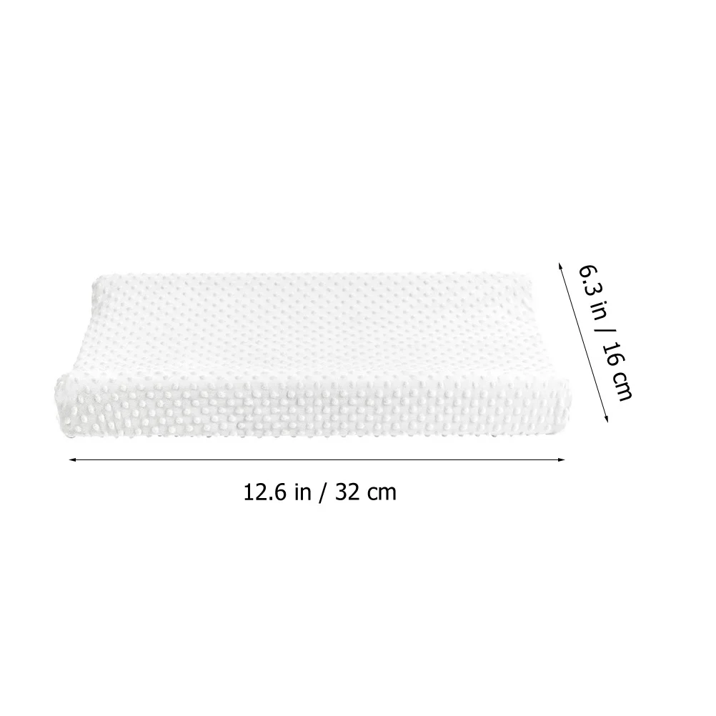 2pcs Changing Pad Cover For Baby Infant Toddler Polyester Diaper Changing Table Protector Washable Reusable Nursery Bedding Set