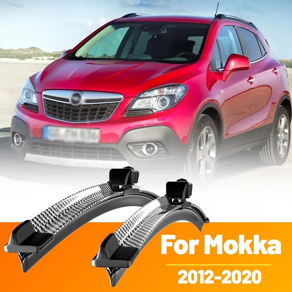 

2pcs Front Windshield Windscreen Wiper Blades Carbon Fibre Wipers For Opel Mokka 2012-2020 2013 2014 2015 2016 2017 2018 2019