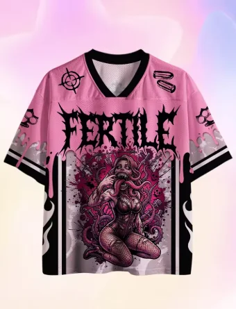 Hardcore Zombie Monster Family Matching Clothes Fertile Slogan V-Neck T Shirts Unisex Heavy Metal Streetwear Hip Hop Tops Y2K