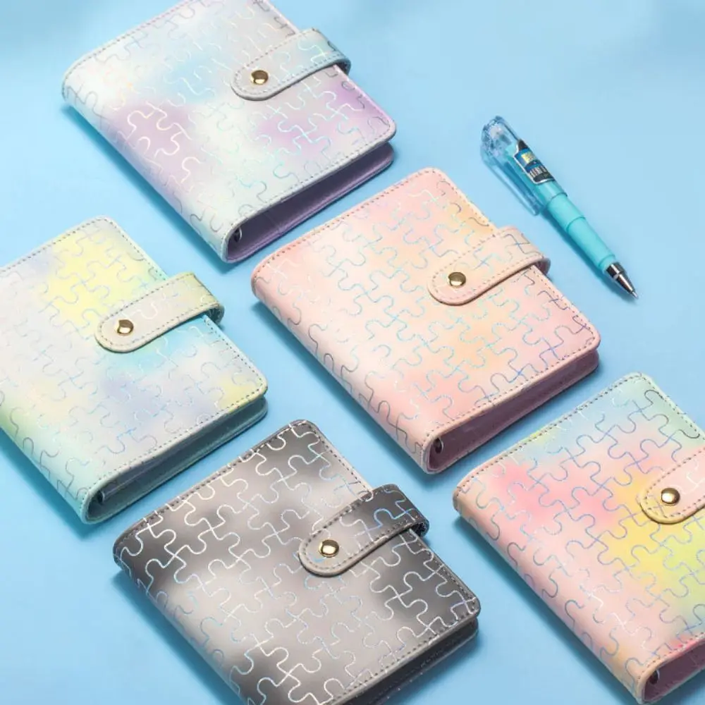 PU Leather Budget Binder Planner Daily Weekly A7 Money Savings Challenges Wallet Organizer Cash Envelopes