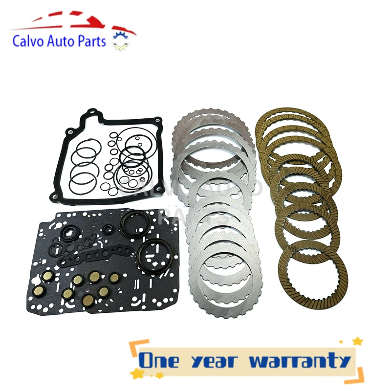 

6 Speed Mechatronic Overhaul Repair Kit Steel friction plate Gaskets Seals 02E DQ250 DSG Fits For VW AUDI