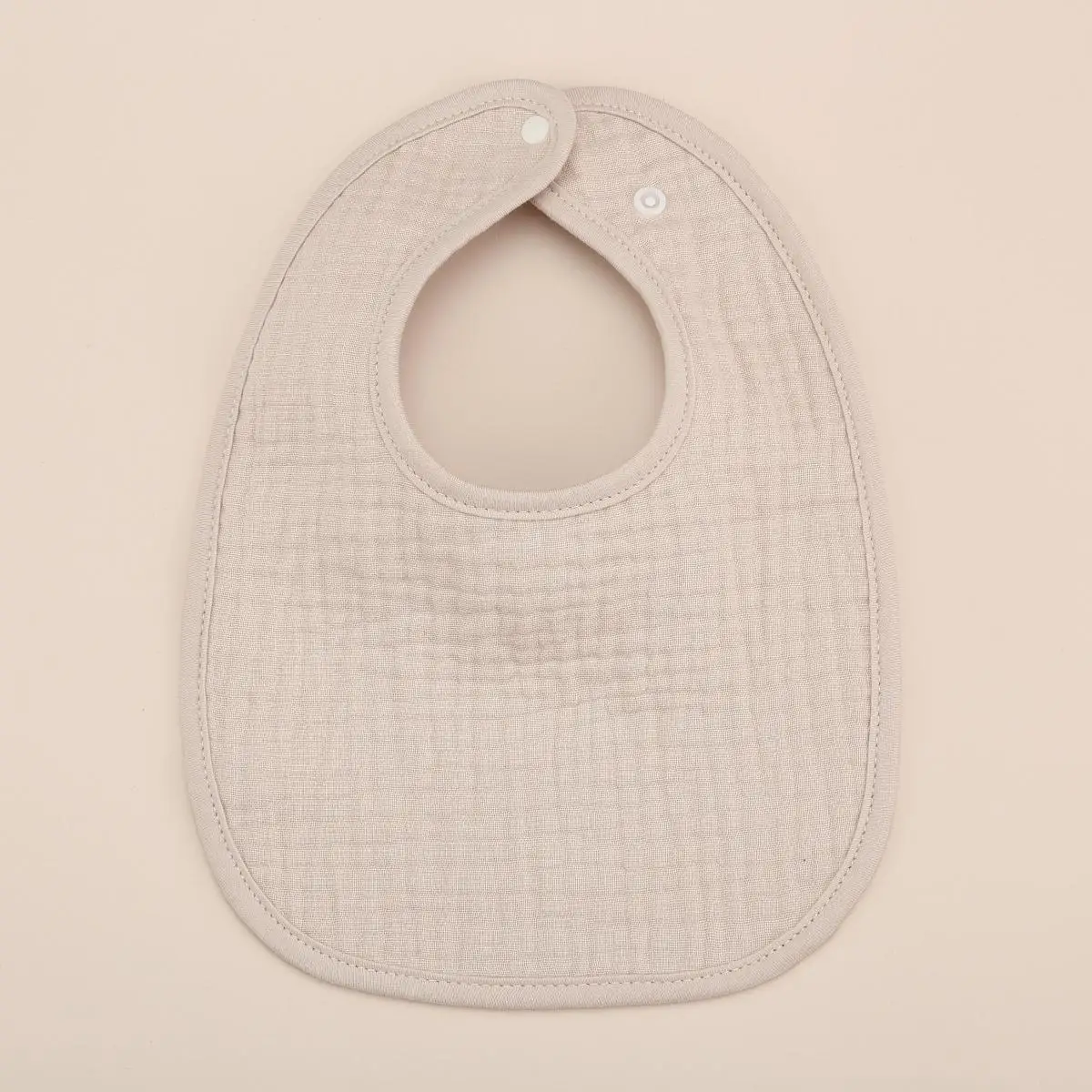 Soft 6 Layers Cotton Gauze Baby Feeding Drool Bib Summer Solid Infants Saliva Towel Burp Cloth For Newborn Toddler Boy Girl Bibs