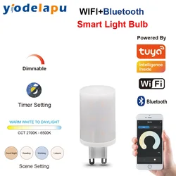 1Pc Tuya G9 Smart Licht Dimbaar 2700K-6500K G9 Wifi 6W Led Lamp Intelligente Lamp 230V Ondersteuning Alexa Google Home Voice Control