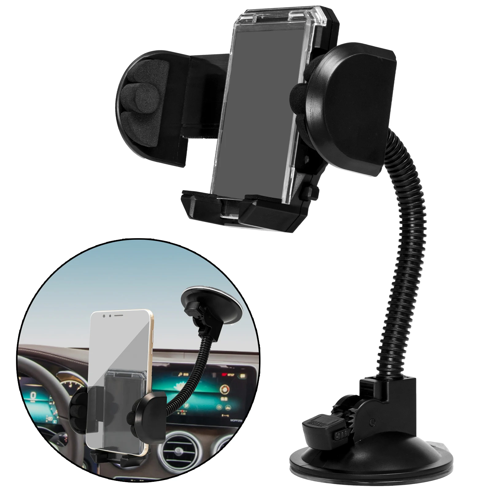 Autohalterung für Handys, Lüftungsclip-Halterung, Handy-Ständer, Armaturenbrett-GPS-Halterung für iPhone 13, 12, Xiaomi, Samsung, Gravity