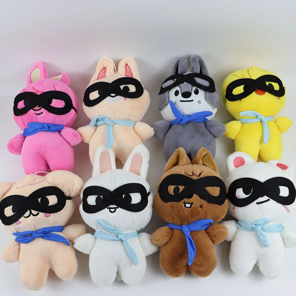 Cute Various Shape Dog Plush Keychain Small Pendant Kids Toys Backpack Hangings Stuffed Animals Key Ring Christmas Birthday Gift