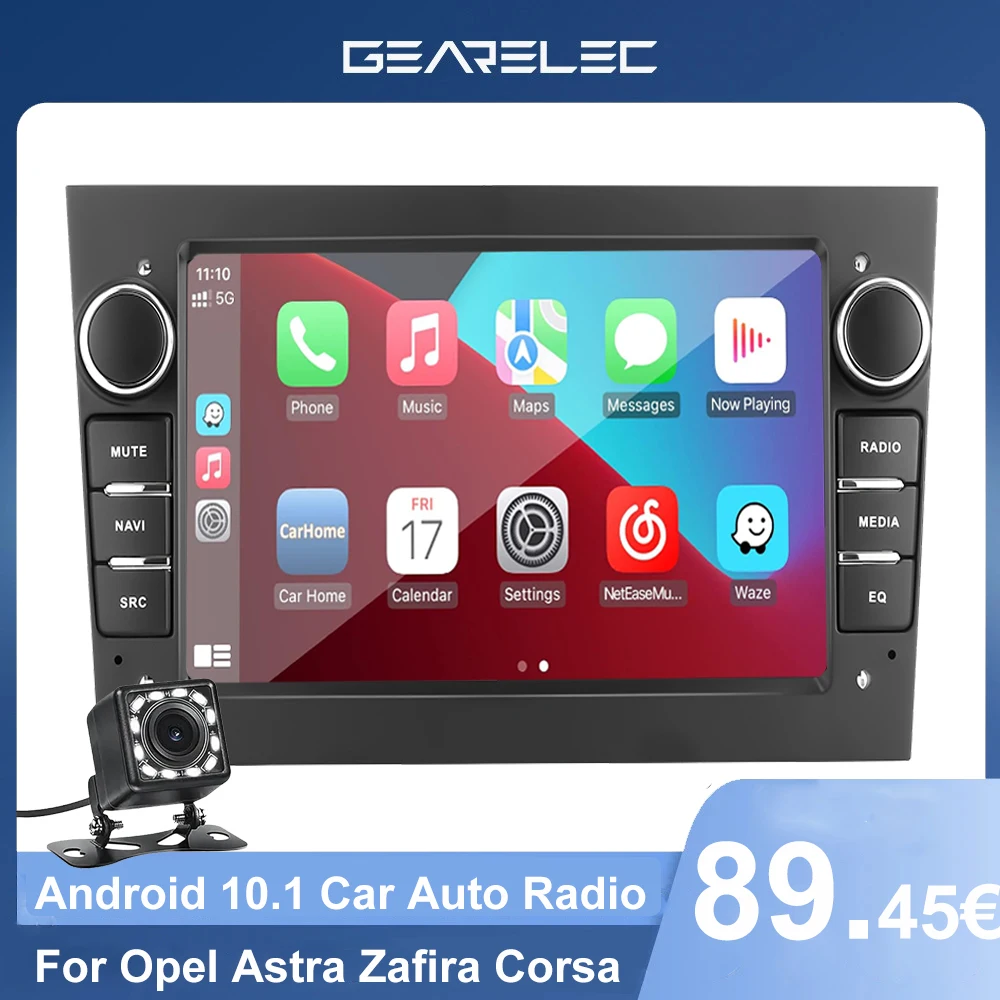 Android 10.1 Car Auto Radio For Opel Astra Zafira Multimedia Video Player 7