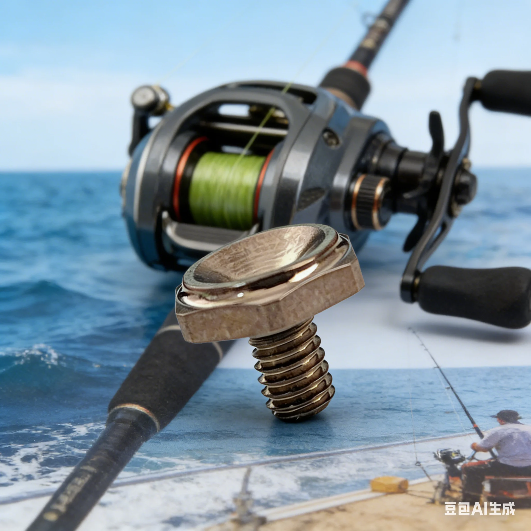 Tornillos de husillo para carretes de pesca DAIWA, STEEZ, RYOGA, ZILLION, accesorios de repuesto para carretes de baitcasting, 1 ud.