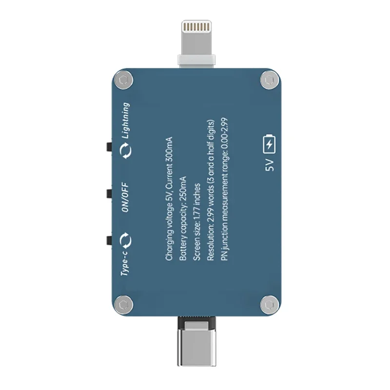 RELIFE TB-09 Charging Port Tester Type-C Interface for IP Android Intelligent Automatic Detection Tail Plug Charging Port Test