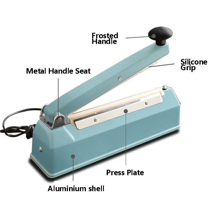 Former Bag Sealer Poly Bag Sealing Machine Heat Seal Closer