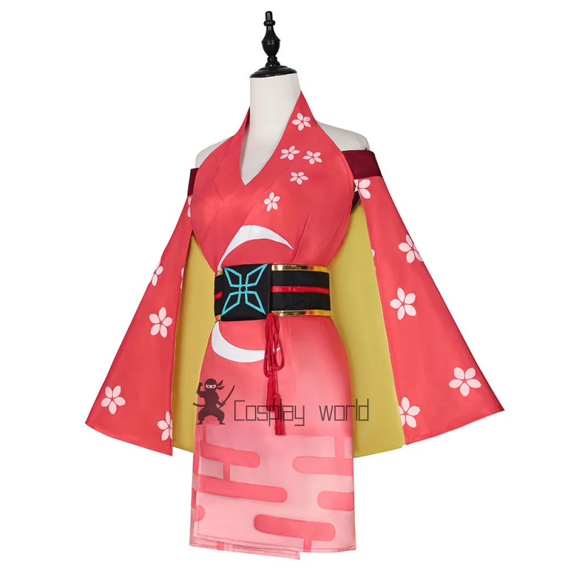 

New Anime Princess Kaguya Cosplay Costume Women Kaguya‌ Japanese Kimono Dress Uniform Halloween Carnival Party Clothes
