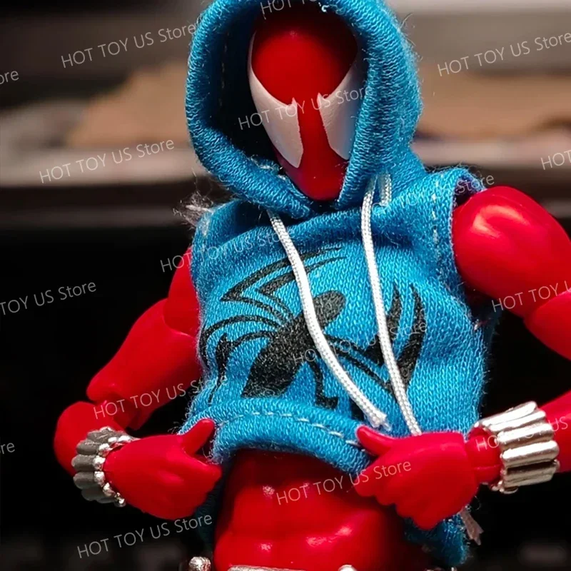 In Stock Ct Toys Scarlet Spider Spiderman Mafex 186 The Amazing Spider-Man Comic Version Anime Action Figure Custom Gifts Toy