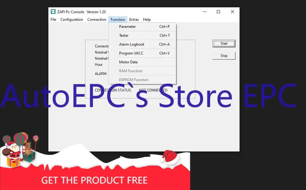 

Консоль AutoEPC ZAPI WIN Версия 1.20