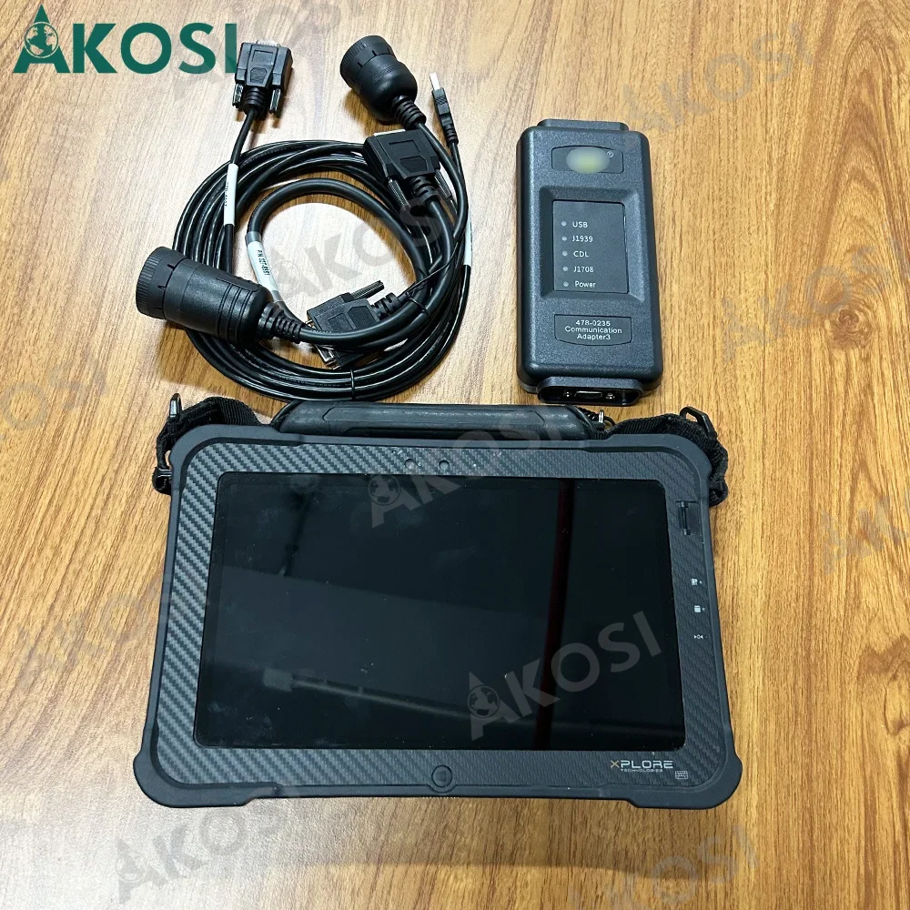 

New 478-0235 2019 Version For CAT ET4 Communication Adapter with Xplore tablet For CAT Electric System Diagnostic Tool Kit