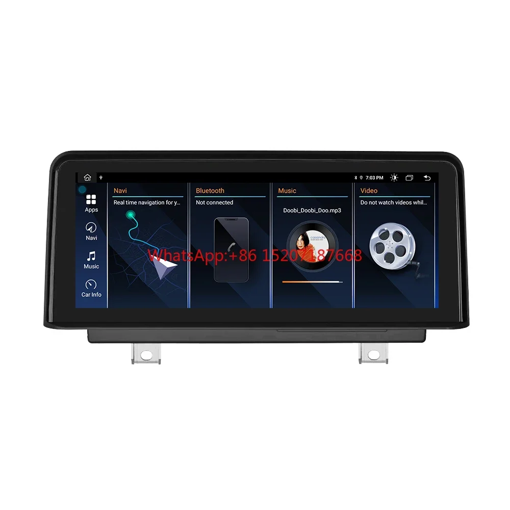 

10.25'' Android 13 Multimedia Player Carplay F30 Screen Upgrade For NBT System