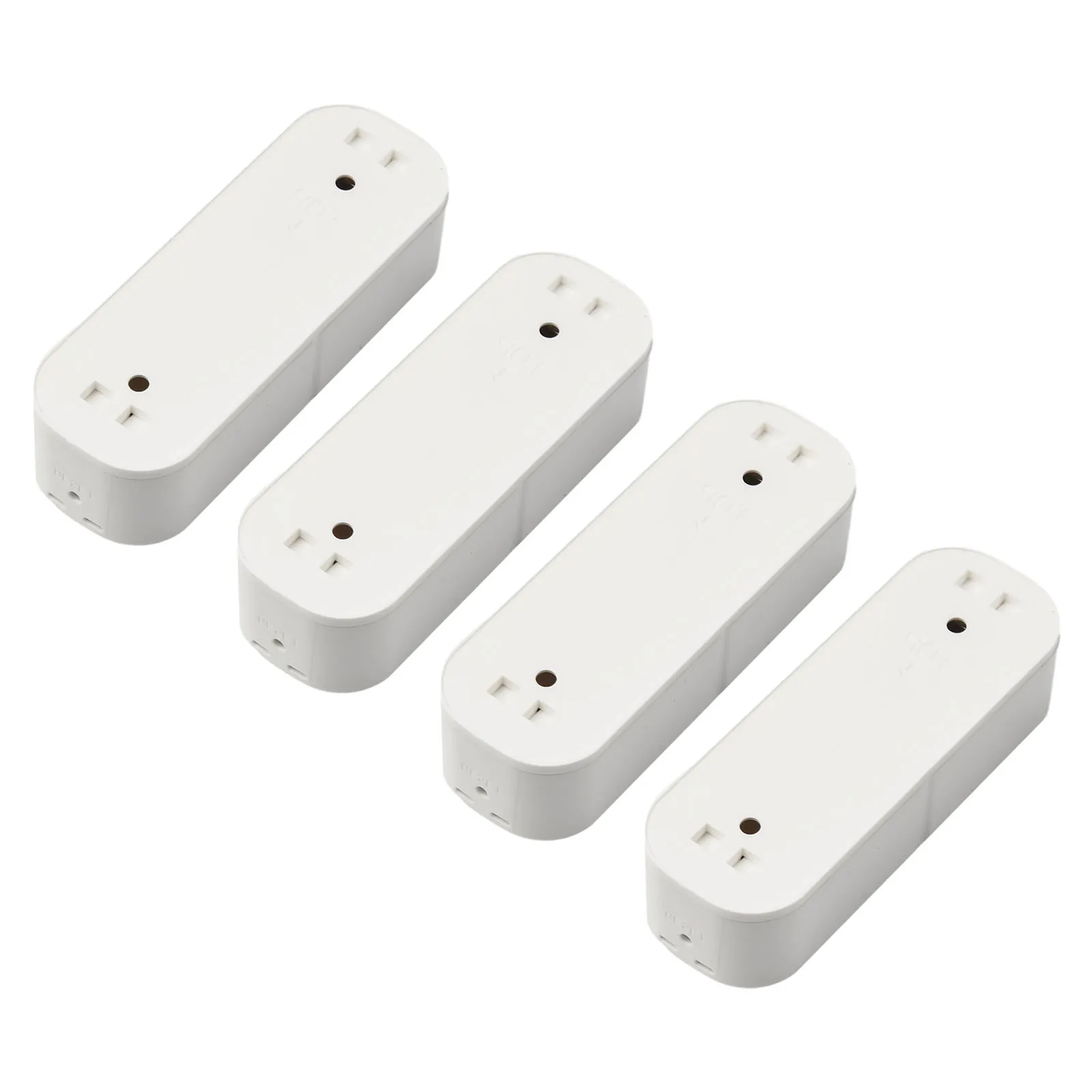 For Zigbee Smart Temperature and Humidity Detector 4PCS Indoor Wireless Sensors with Voice Activation and Data Export Features
