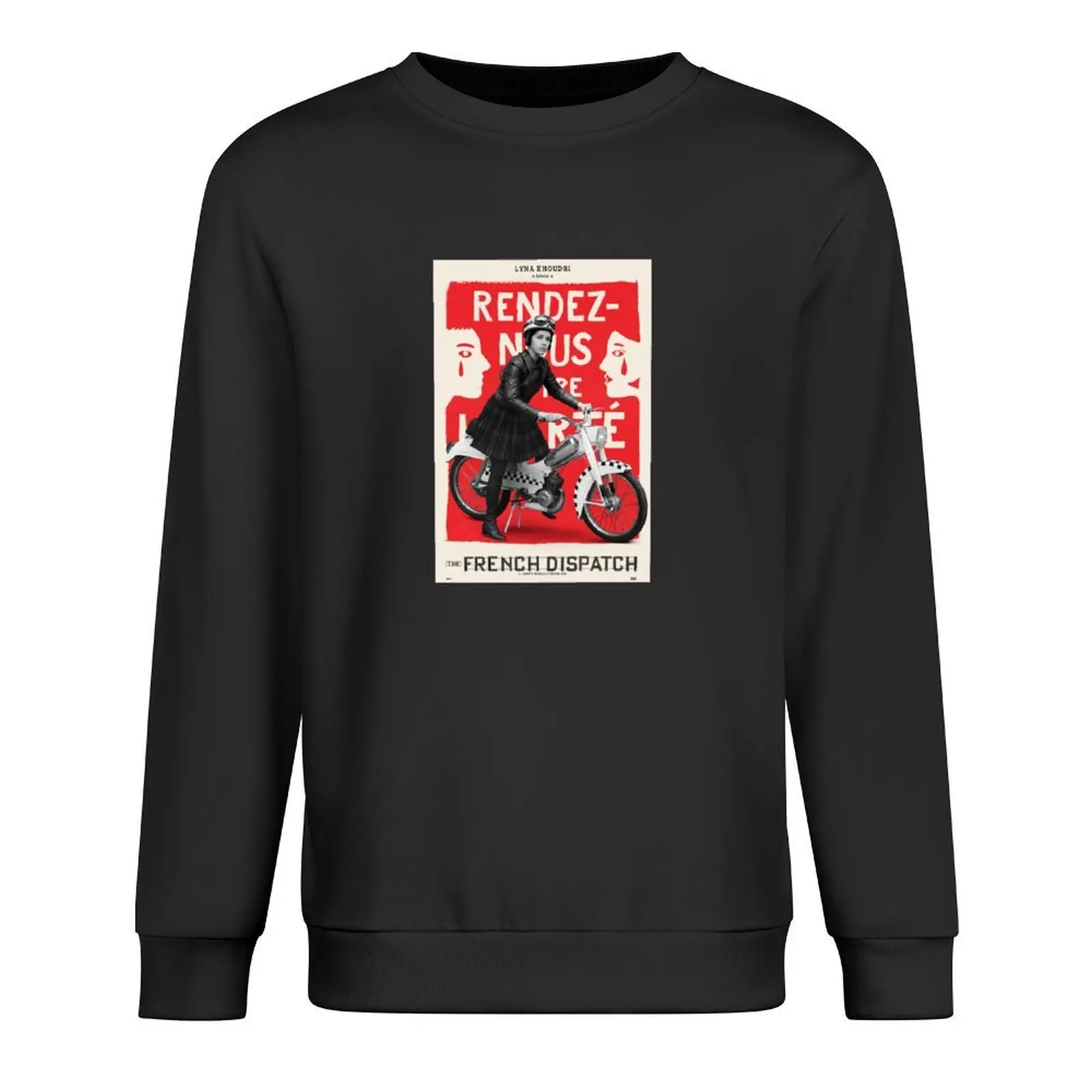 Французская отправка (Wes Anderson) Timothee Chalamet, Saoirse Ronan, Adrien Brody, пуловер Lyna Khoudri