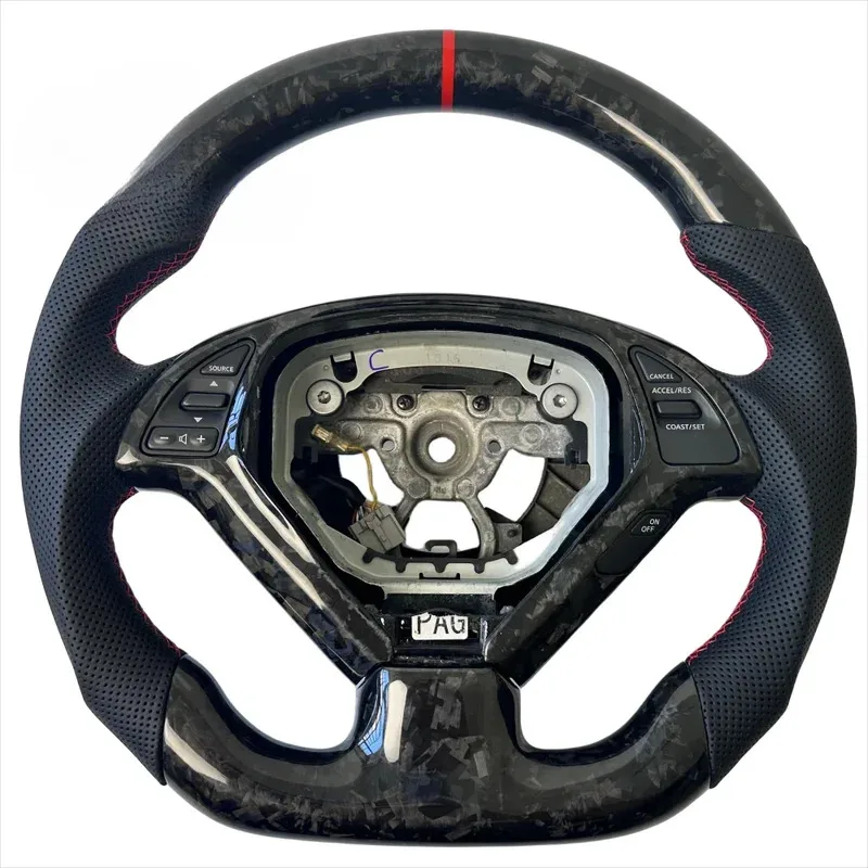 

G37 G37x G25 Q40 2007-2015 Forged Carbon Fiber Steering Wheel
