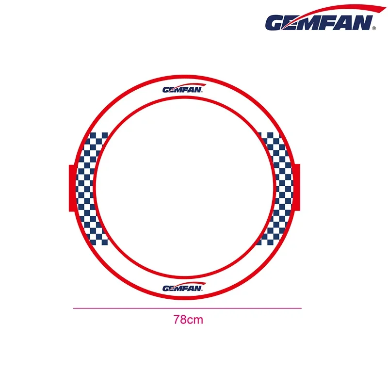 5PCS Gemfan 52cm 78cm Circle Race Gate for FPV Freestyle Drones Tinywhoop Cinewhoop Ducted Drone Indoor Outdoor Practice Flying