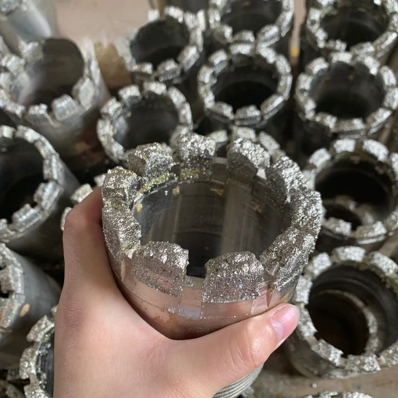 

75-200mm Exploration Mining Electroplated Diamond Core Drilling Hit PDC Bit Tools for Rock Layer Limestone Marble Granite Gneiss