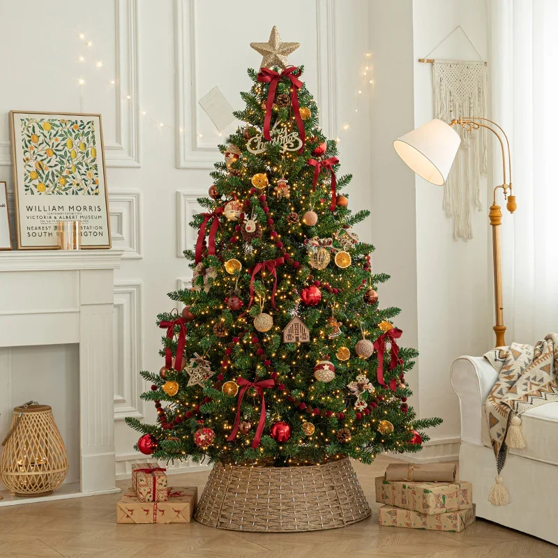 Christmas tree 2023 new home large Christmas DIY material package decoration Christmas decorations Nordic ins style