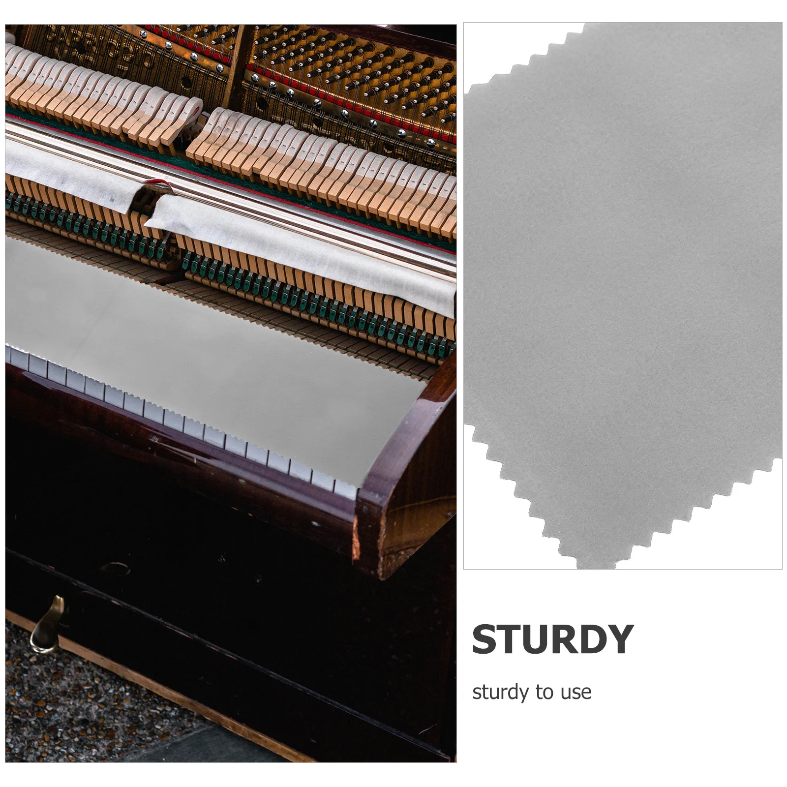 

88 Keys Piano Keyboard Piano Keyboard Cover Cover Gray Dust Protector Woolen Covers For Musical Instruments Accessories