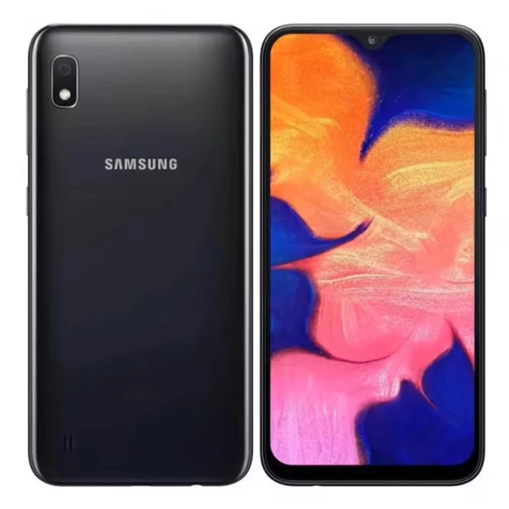 هاتف Samsung Galaxy A10 المجدد بنظام Android بطاقة مزدوجة 6.2 بوصة الإصدار الأوروبي 2 جيجابايت 32 جيجابايت سامسونج 4G هاتف أندرويد 3400 مللي أمبير في الساعة