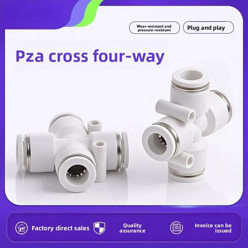 

Pneumatic Quick Connect PZA Fitting 4 -10 Way Air Tube Connector High Quality