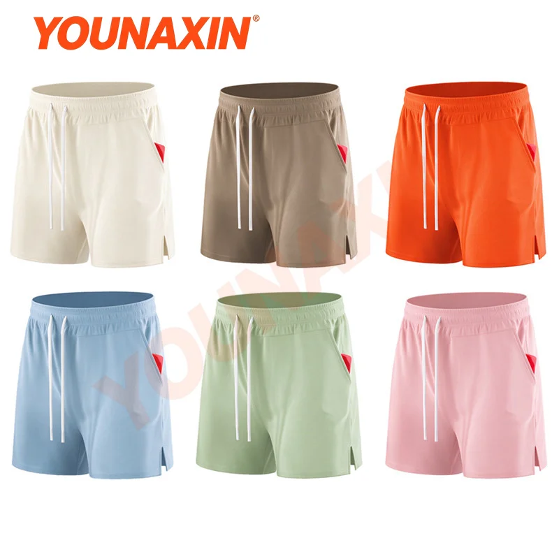 Men’s Waffle-Weave Sports Shorts Running Football Fitness Quick-drying Breathable Comfortable Loose-fitting Lightweight M-3XL