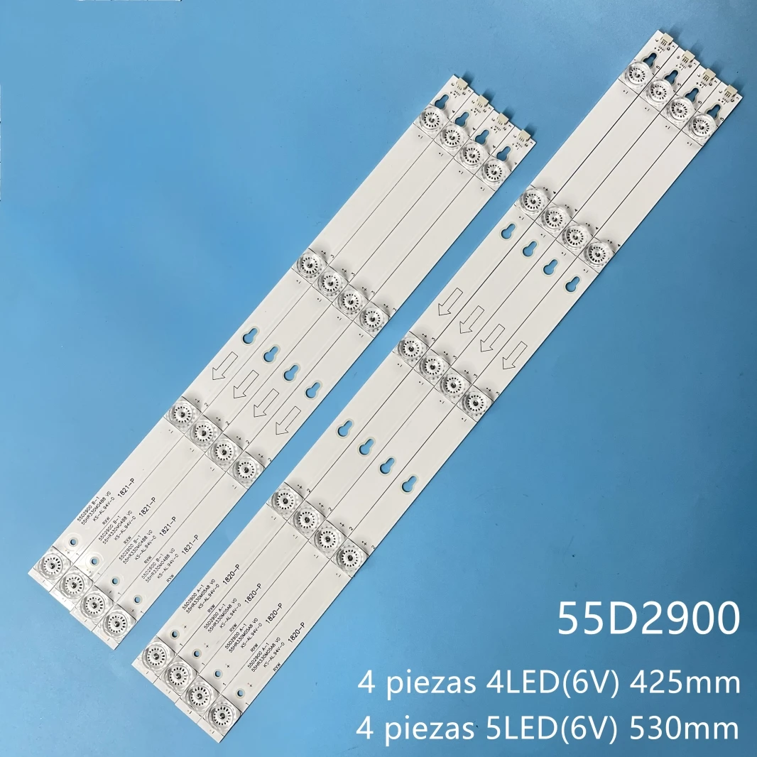 

LED Backlight strip for TCL L55S4900FS L55S4900 TOT 55D2900 L55P2US L55E5800A 55S403 55S405 55S401 U55P6006 55UC6426 4C-LB5504