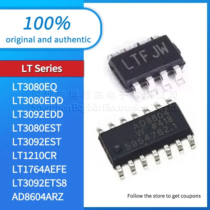

LT3080EQ LT3080EDD LT3092EDD LT3080EST LT3092EST LT1210CR LT1764AEFE LT3092ETS8 AD8604ARZ Tested standard version