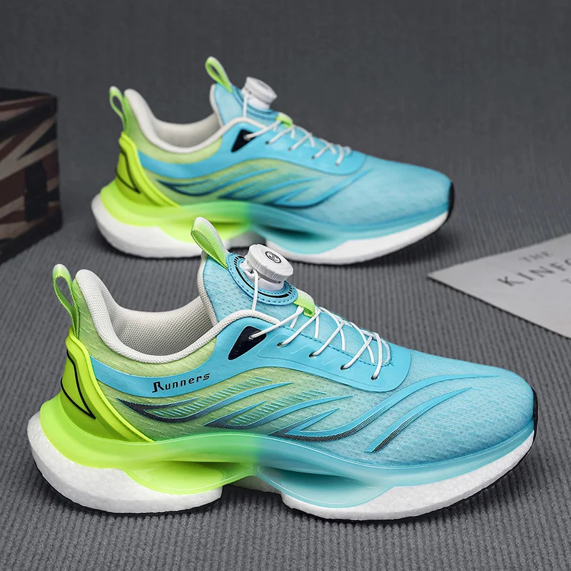 

Новая осенняя мужская и женская спортивная обувь с гибкой поддержкой, устойчивая удобная дышащая обувь для бега, противоскользящая безопасная прогулочная обувь