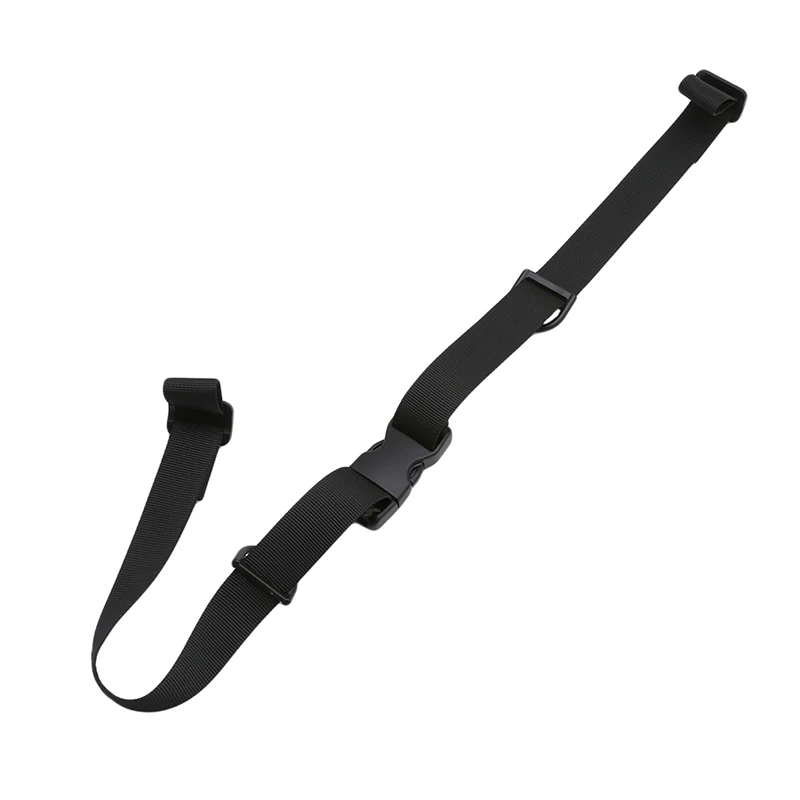 Chest Strap Harness Buckle Black Nylon Adjustable Anti Slip Shoulder Bag Rope Backpack Accessories Outdoor Sports