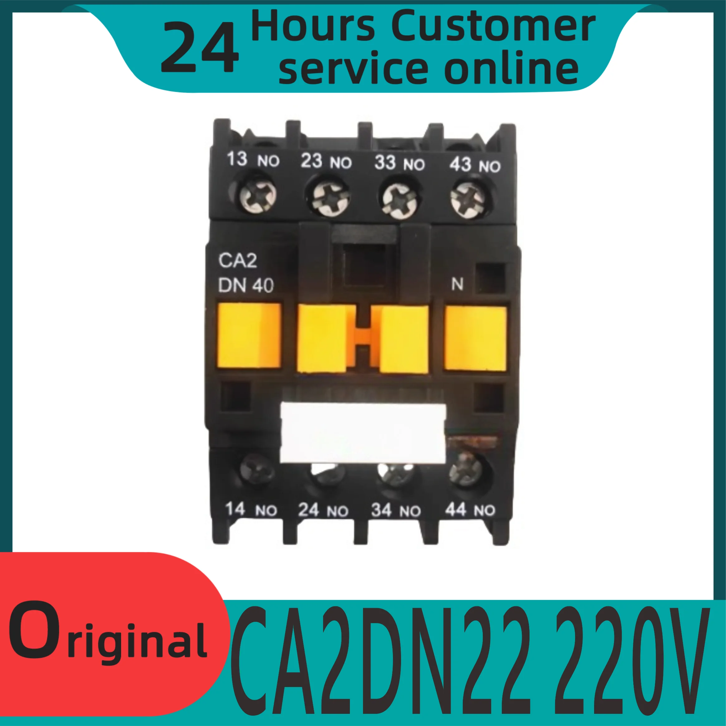 

New original intermediate relay CA2DN22 B5N CA2 DN40 M5N24V110220V contactor